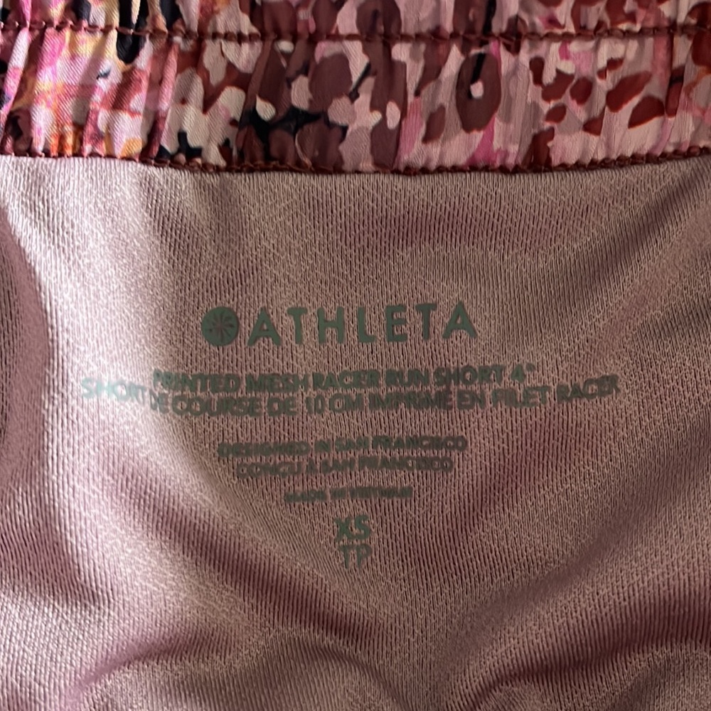 Athleta Mesh Racer Run 4” Short - Picture 4 of 4